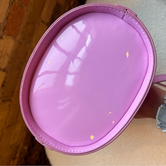 STAUD patent leather Bisset bucket bag - Picture 6 of 7